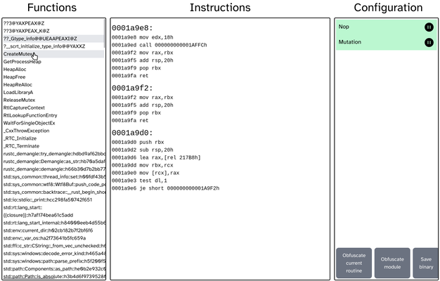 Punga Binary Obfuscator